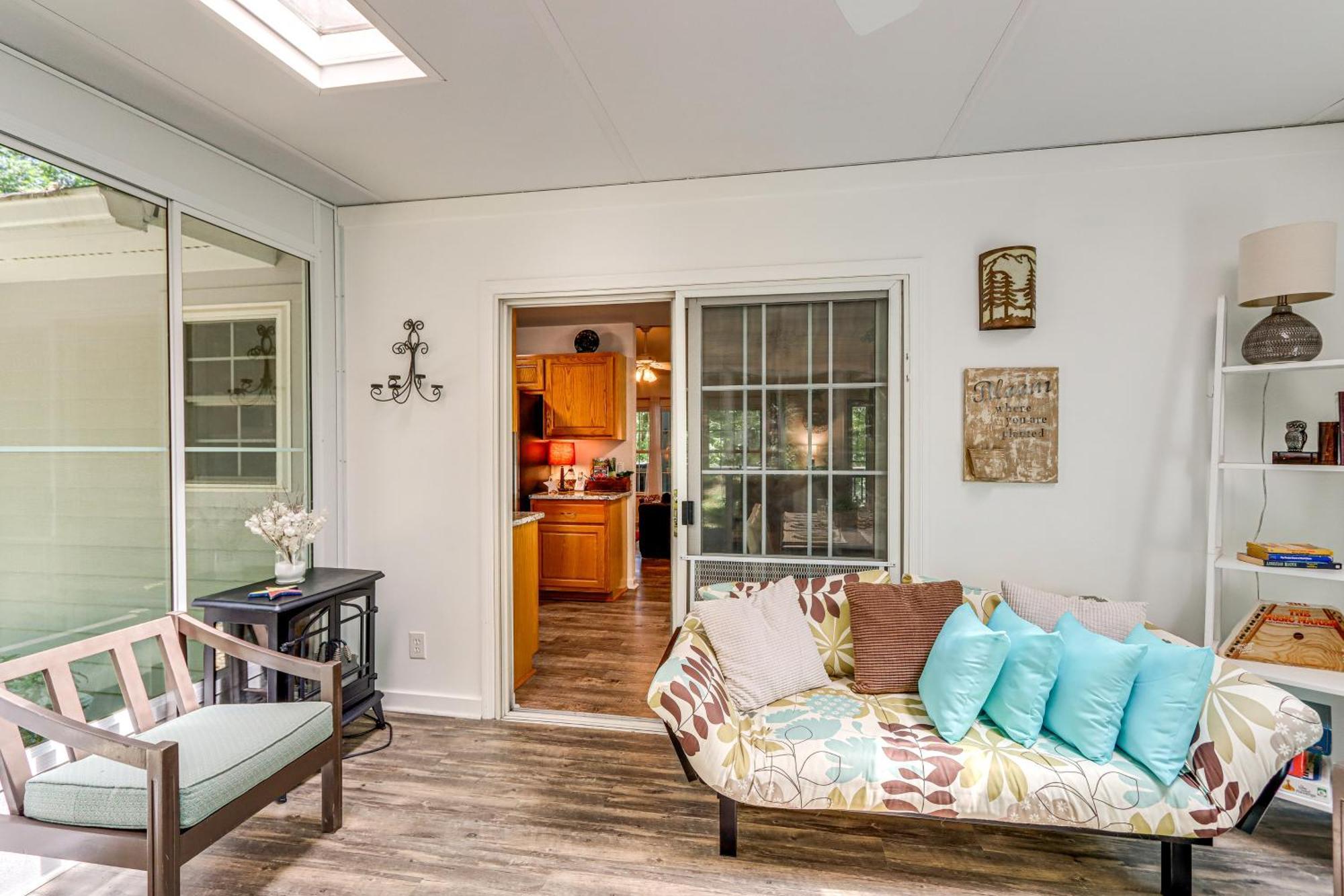 Pet-Friendly Home With Hot Tub In Blue Ridge! Luaran gambar